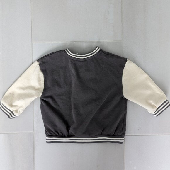 (4/$20) H&M - Printed Baseball Jacket - Picture 4 of 7